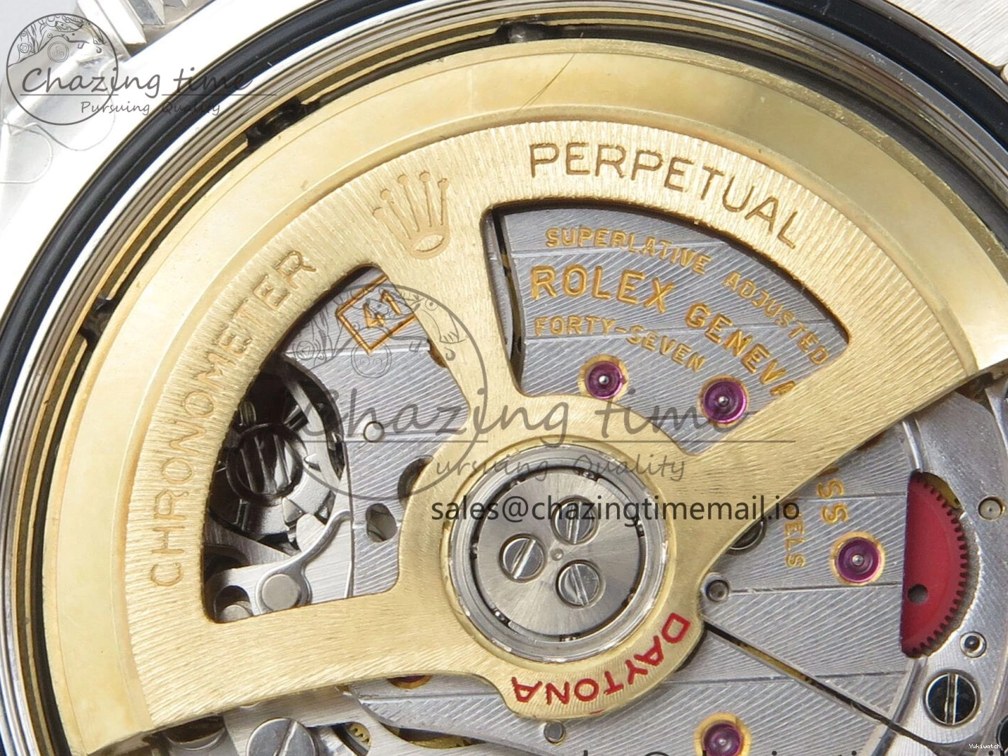 Dial 1:1 Daytona Bracelet Custom on Edition SS PPM4132 904L Le 126529 Modded Best  White Mans CLEAN Custom 0119